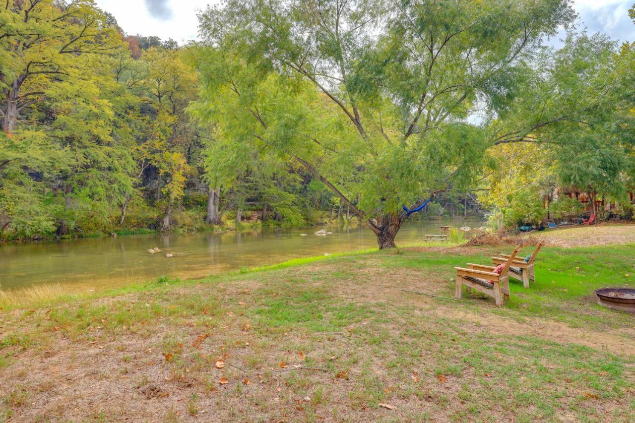 Bohemian New Braunfels Home With River Access! Exterior photo